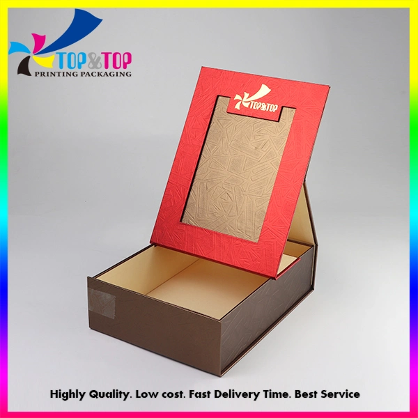 Luxury Paperboard Book Style Packaging Box Cardboard Magnetic Packing Box for Gift Perfume